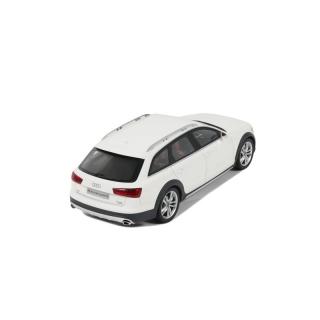 AUDI C7 ALL ROAD IBIS WHITE 2015 OttO mobile 1:18 Resinemodell (Türen, Motorhaube... nicht zu öffnen!)